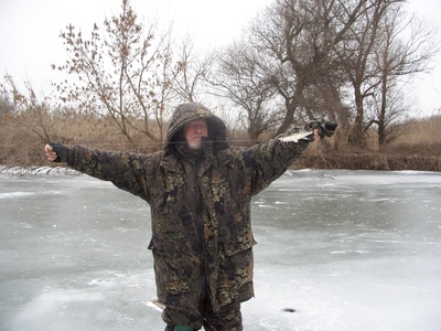 Зимний отдых с рыбалкой
